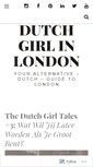 Mobile Screenshot of dutchgirlinlondon.com